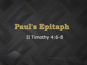 Pauls Epitaph